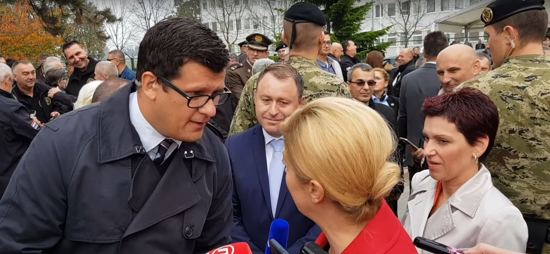 Hrvoje Krešić kojem je predsjednica pokušala oteti mikrofon novinar godine u izboru HND-a