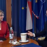 Kolinda Grabar-Kitarović i Péter Szijjártó