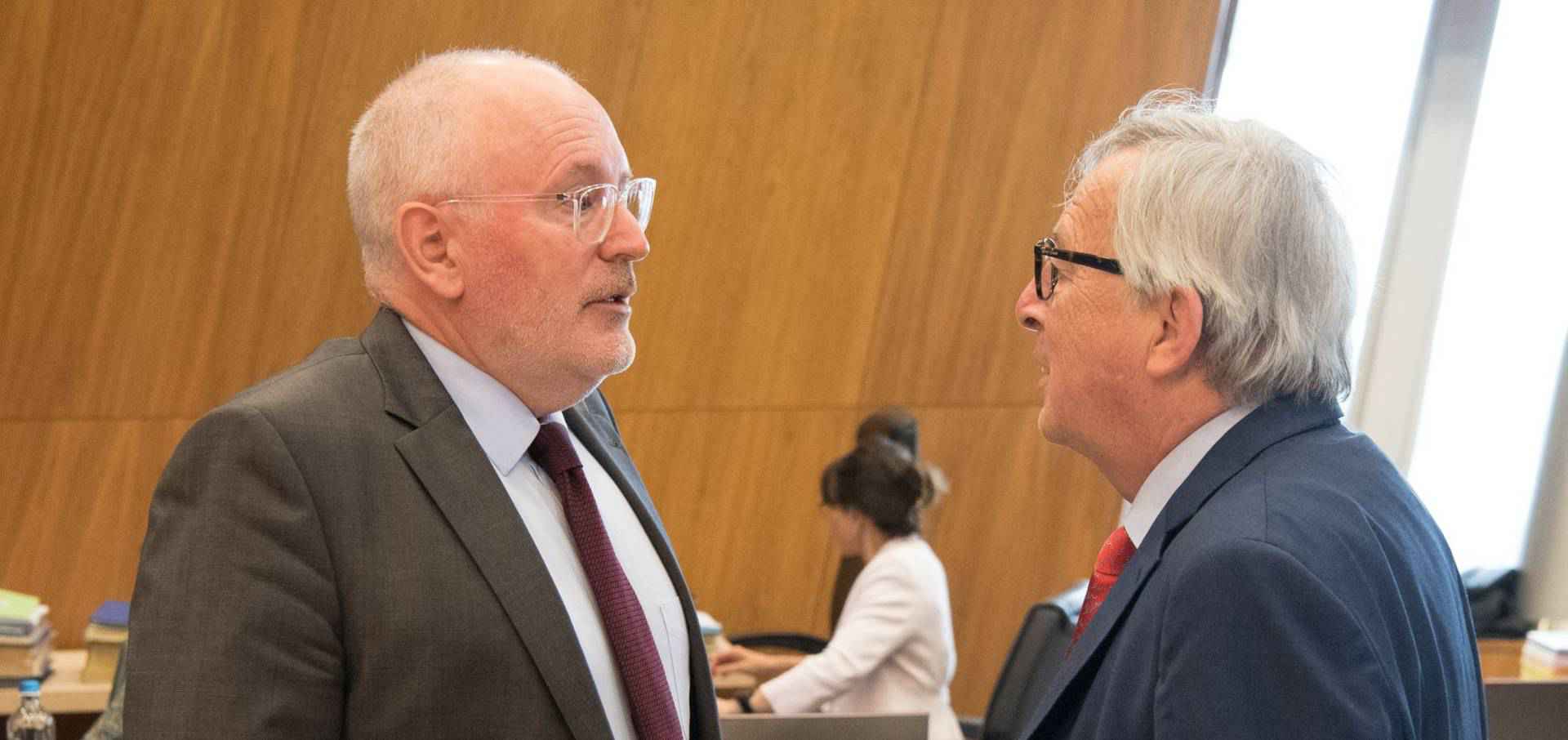Frans Timmermans i Jean-Claude Juncker