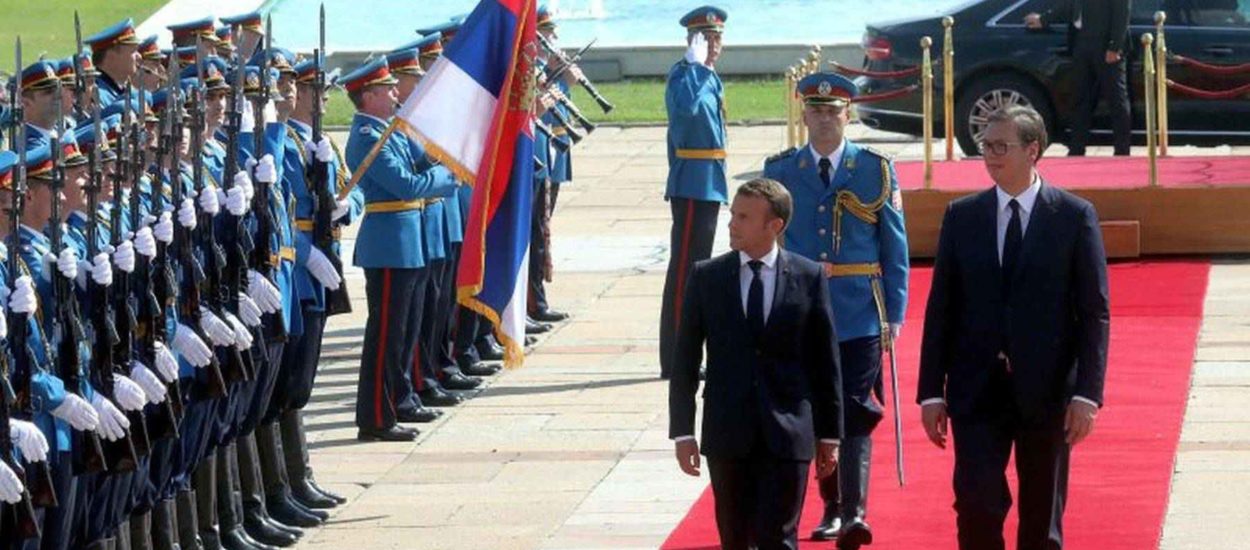 Macron ponovio ‘domoljublje a ne nacionalizam’ poučak u Srbiji