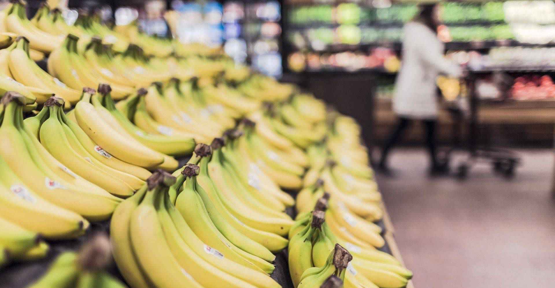 Banane u trgovini