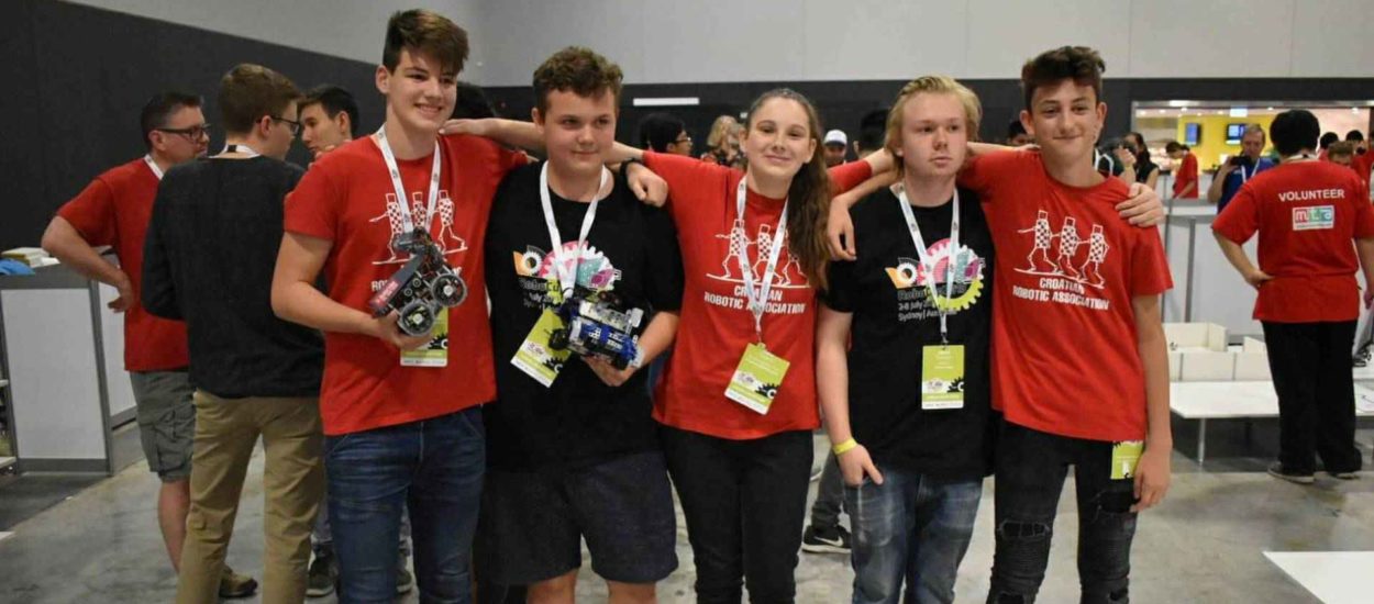 Mladi hrvatski robotičari osvojili jednu zlatnu i dvije srebrne medalje na RoboCupu