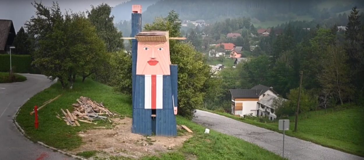 Populizam i licemjerje: u subotu inauguracija ‘podvojenog’ kipa Trumpa u Sloveniji