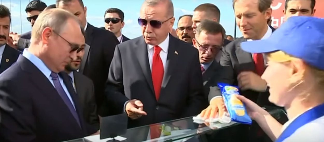 Putin i Erdogan uživali u sladoledu: budeš platio i za mene?