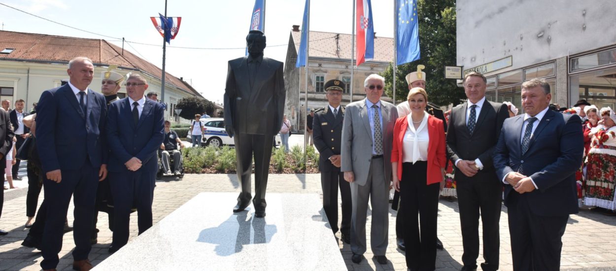 Govor Predsjednice povodom otkrivanja spomenika Tuđmanu u Glini