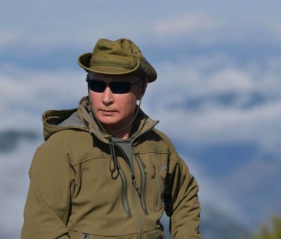 Vladimir Putin in the wild