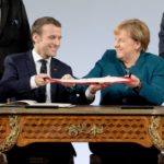 Emmanuel Macron i Angela Merkel