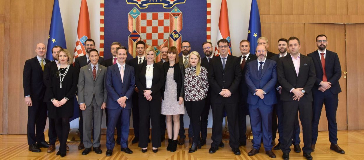 Predsjednica pozvala predstavnike ACEBA-e na jačanje američkih ulaganja u Hrvatsku