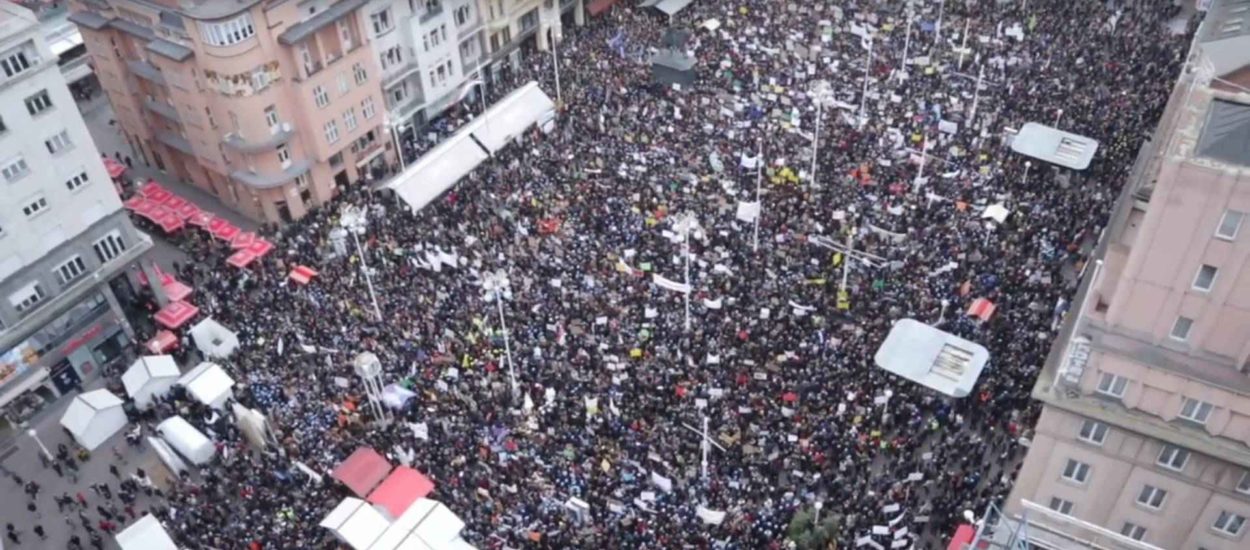 Prosvjetitelji zaorili ‘nema predaje!’: VIDEO