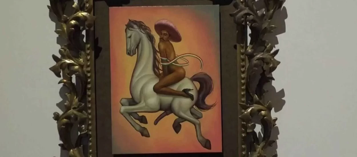 Gay Zapata u visokim potpeticama na konju s erekcijom izaziva napetost u Meksiku: VIDEO