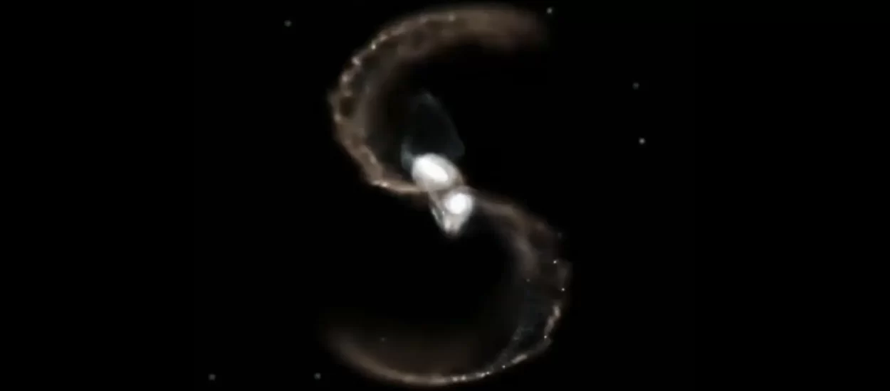 Animacija sudara galaktika isprepletena fotkama Hubblea | VIDEO
