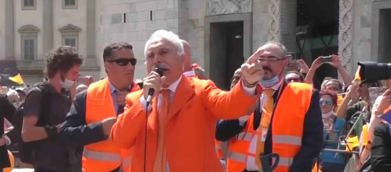 U Italiji zaiskrio Pokret narančastih prsluka: ‘pandemija ne postoji, to je totalno sranje’