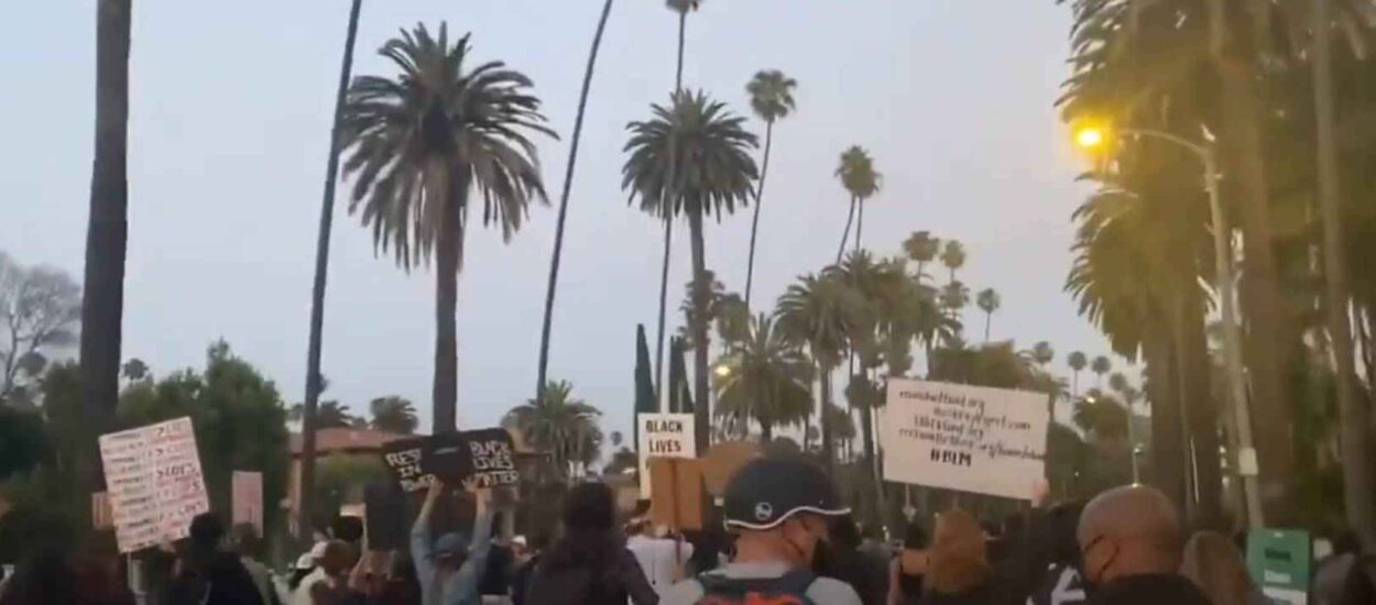 BLM prosvjednici na Beverly Hillsu: ‘Pojedite bogataše! Srušite kapitalizam sada!’ – VIDEO
