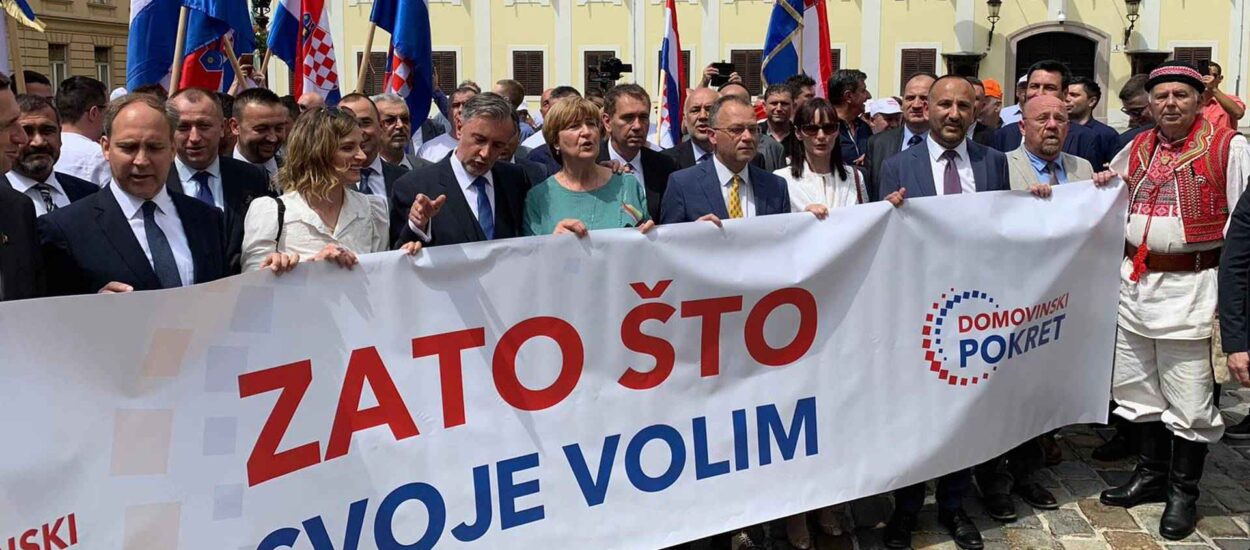 Domovinski pokret predao liste: ‘vladavina HDZ-a i SDP-a završava 5. srpnja’ – VIDEO
