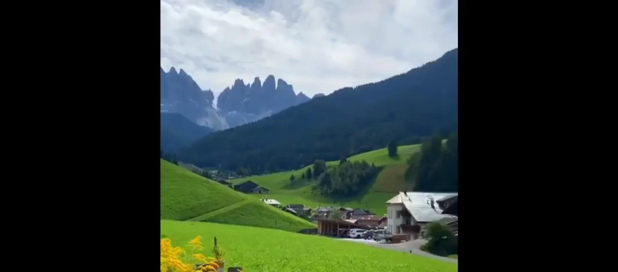 Otvorite vrata lijepom danu na Dolomitima | VIDEO