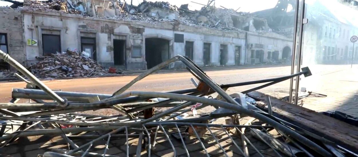 Jak potres snage 5.0 zatresao Petrinju; Medved: ekipe su na terenu | 6. siječanj | VIDEO
