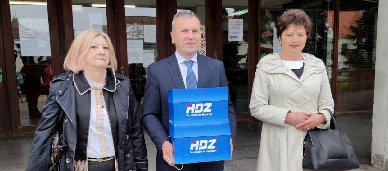 Kandidat za varaždinskog župana Stričak predao potpise ‘čiji broj asocira na prvo mjesto i pobjedu’