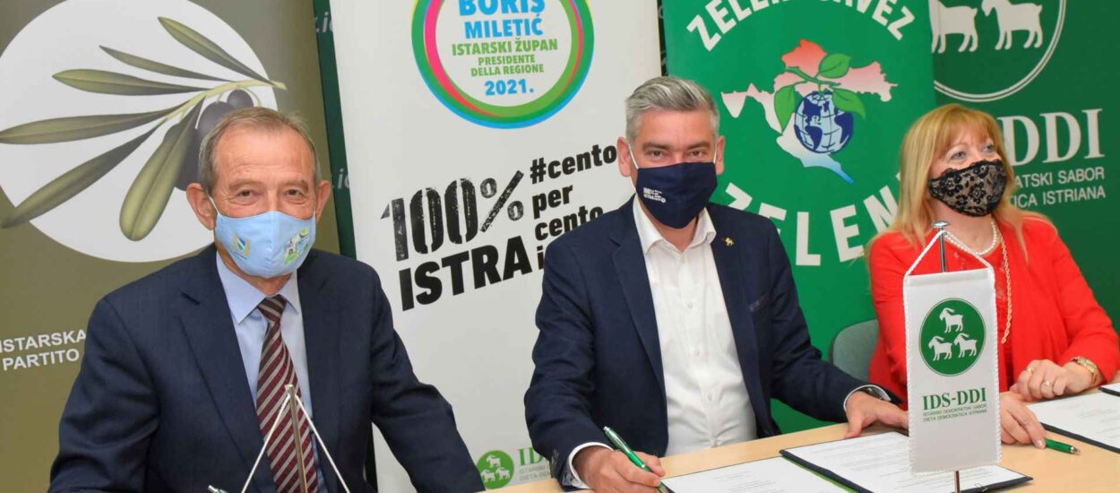 ISU i Zeleni pohvalili IDS, potpisali sporazum i potvrdili podršku Borisu Miletiću