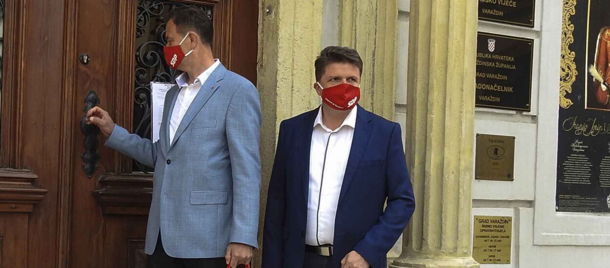 Neven Bosilj (SDP) predao potpise: očekujem prljavu igru, pobjedu u utrci za prvog čovjeka Varaždina