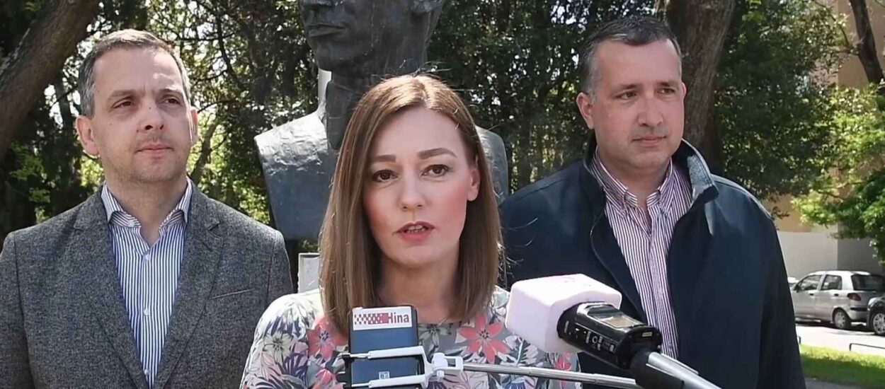 Split: SDP predstavio socijalno osjetljivu Eleonoru Mandić, prozvao ‘lažno domoljublje’ HDZ-a