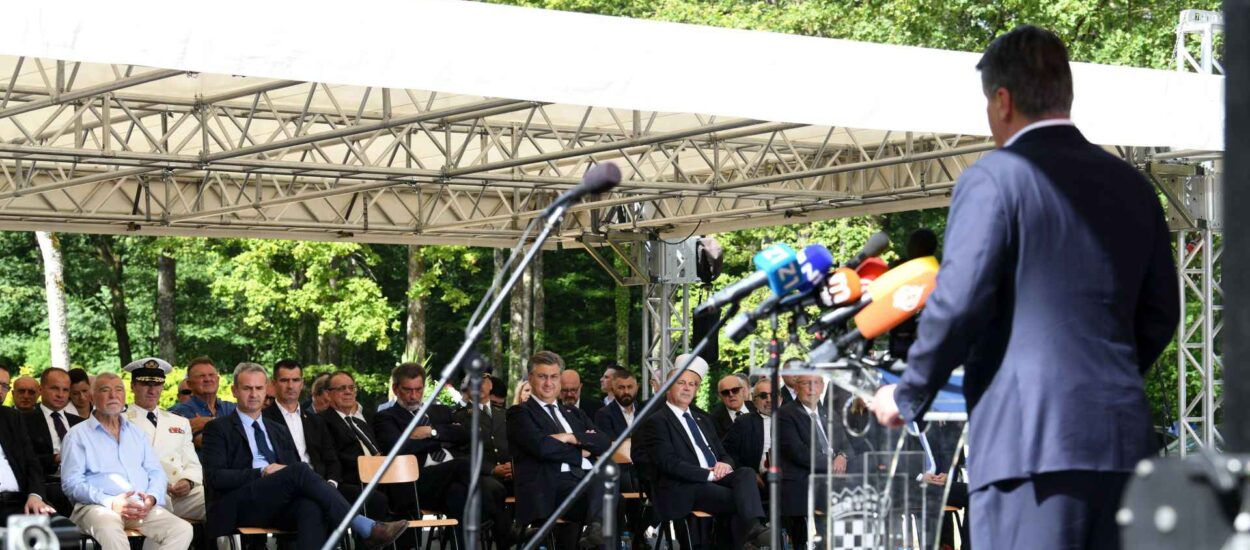 Govor predsjednika Milanovića povodom obilježavanja Dana antifašističke borbe