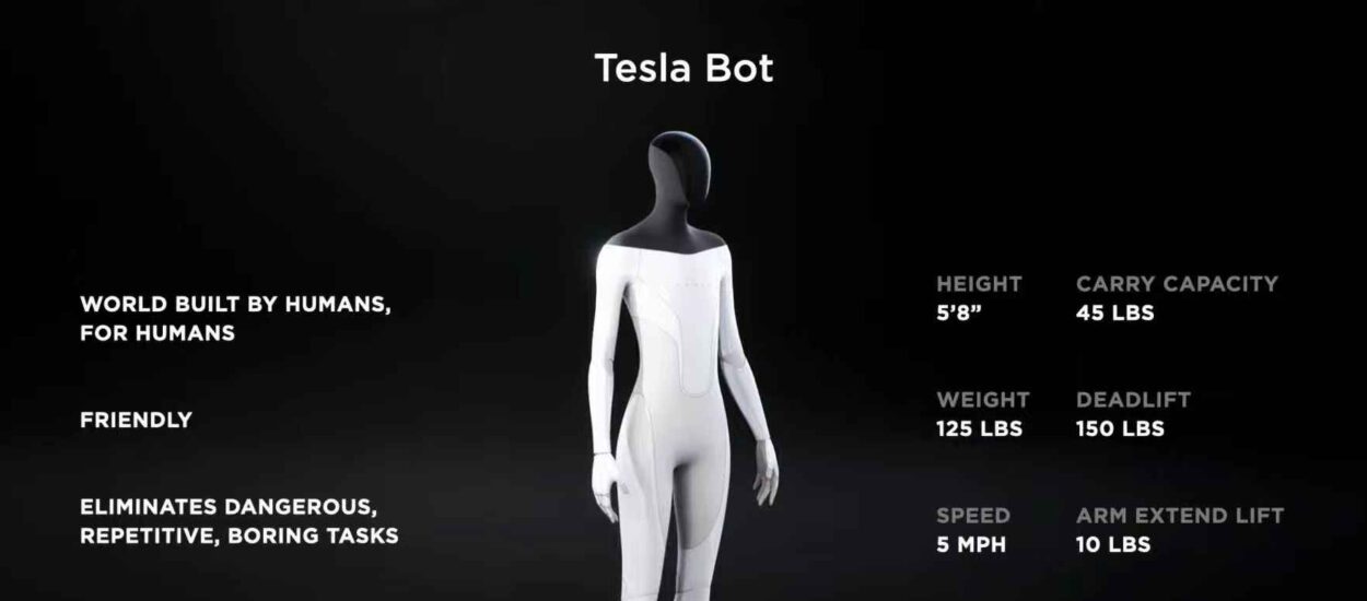 Musk najavio humanoidnog robota za oslobađanje ljudi od dosadnih i opasnih poslova | VIDEO