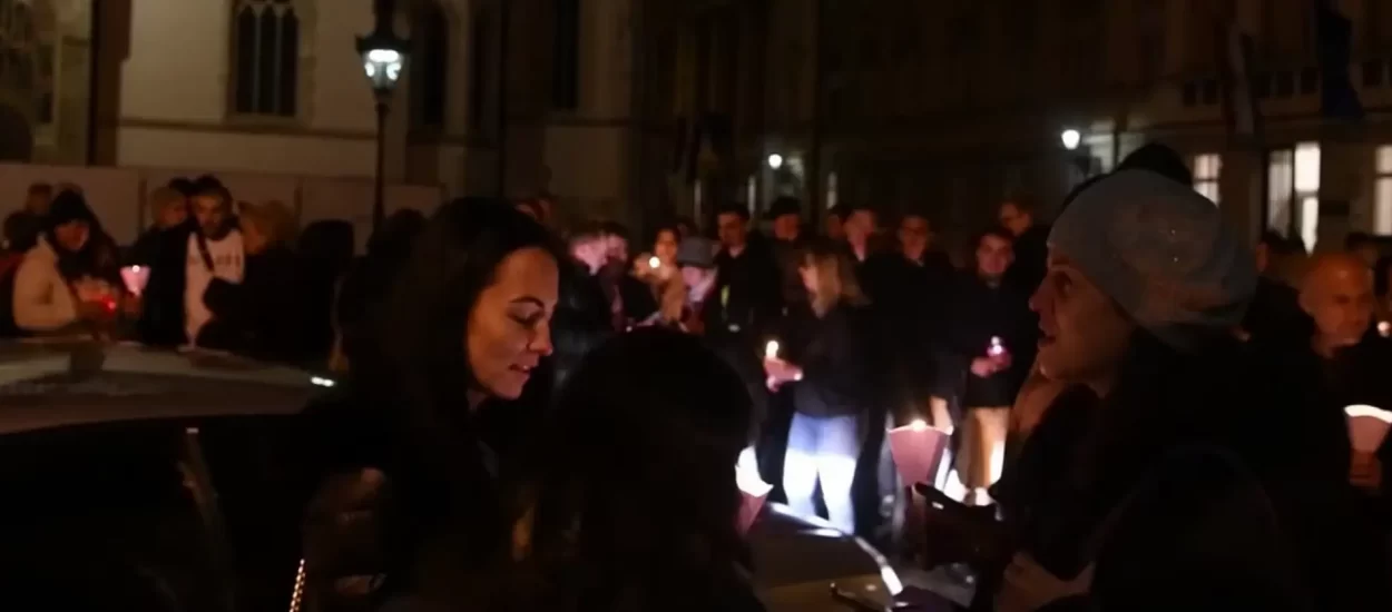 ‘Svjetlo u mraku’, prosvjed protiv uvjetovanja života covid potvrdama u Zagrebu | VIDEO
