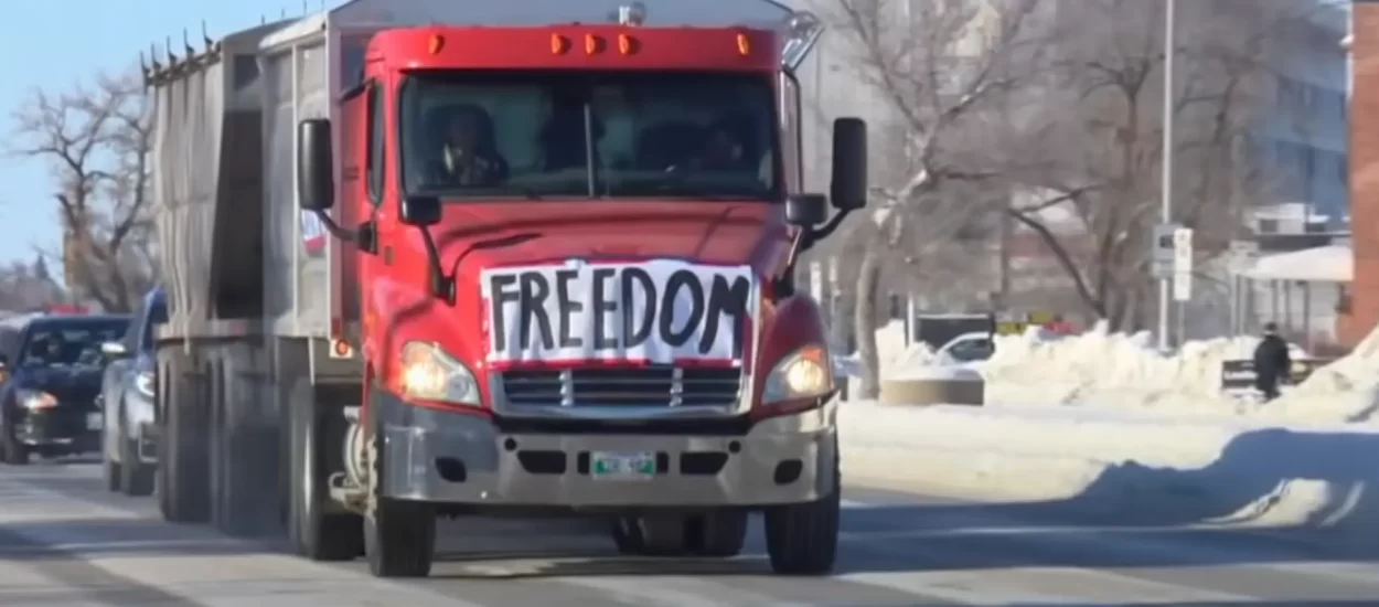 ‘Sloboda! Sloboda!’ – povijesni konvoj probudio revolucionarni duh Kanade | covid endgame