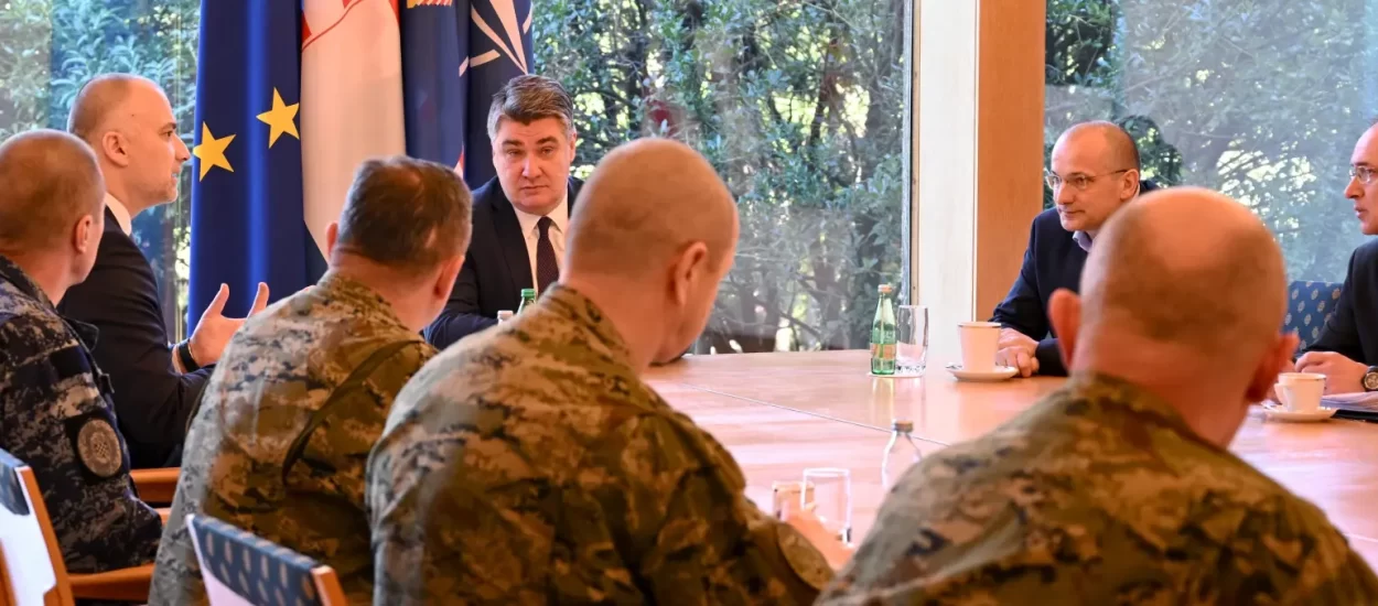 Predsjednik Milanović oštro osudio rusku agresiju, održao žurni sastanak s čelnicima OSRH, SOA-e