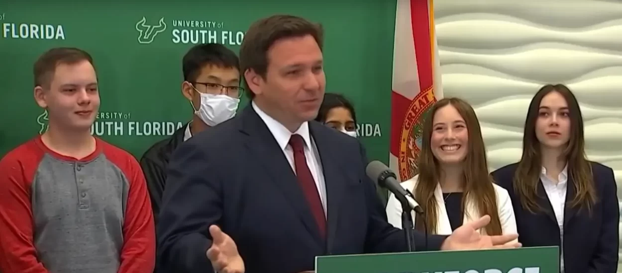 ‘Moramo prestati s covid teatrom’: guverner Floride pozvao studente da skinu maske | VIDEO