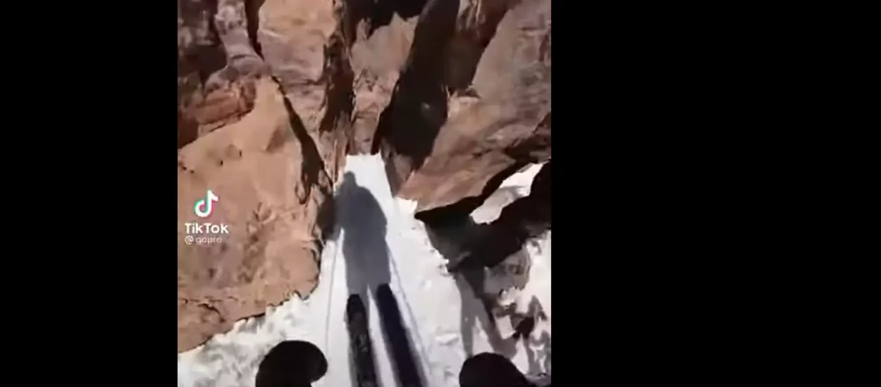 Wow bravure cool skijaša | VIDEO
