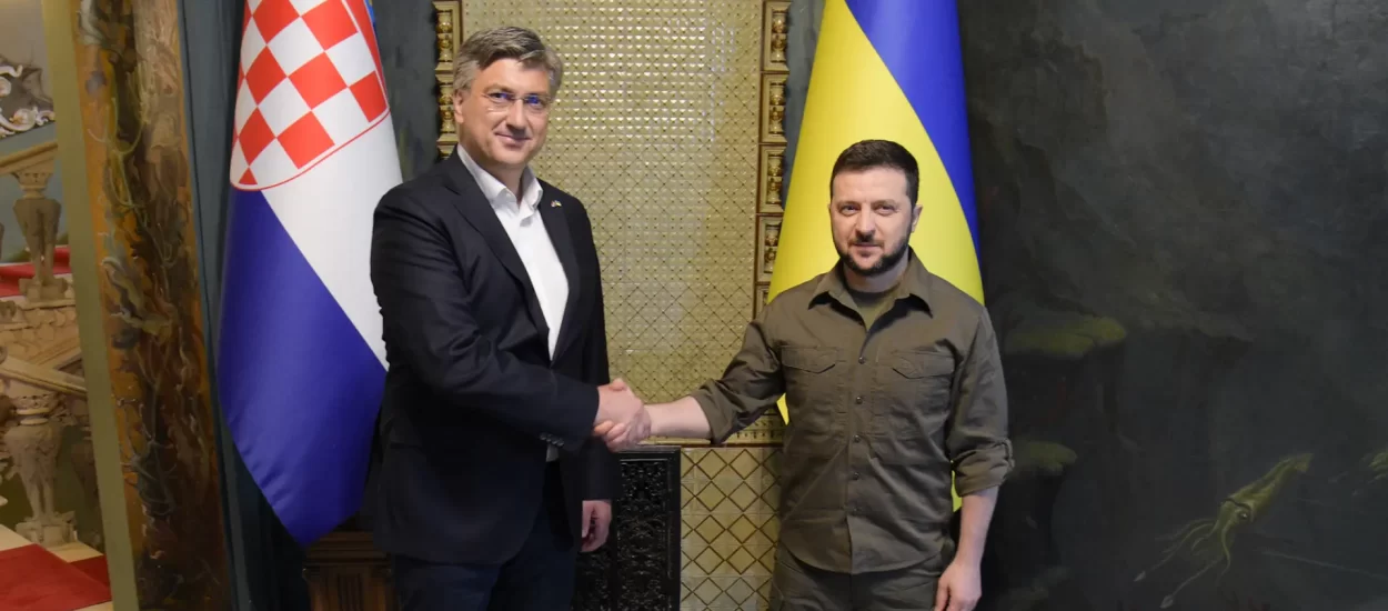 Plenković razgovarao sa Zelenskim, zavjetovao svesrdnu pomoć Ukrajini | VIDEO