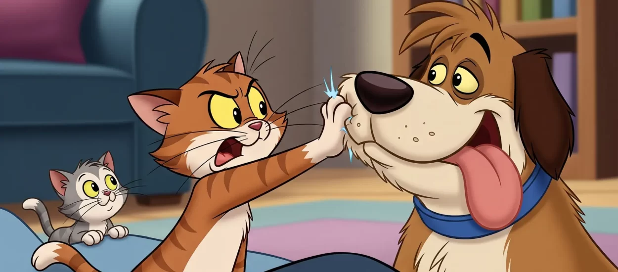 Maca se prepala za bebača i šlopila vavu, al joj je poslije bilo žal | VIDEO