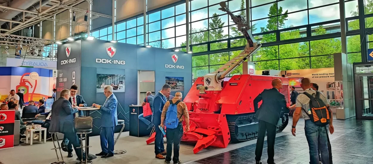 DOK-ING-ov robot MVF-5 koji čuva živote oduševio posjetitelje sajma Interschutz 2022