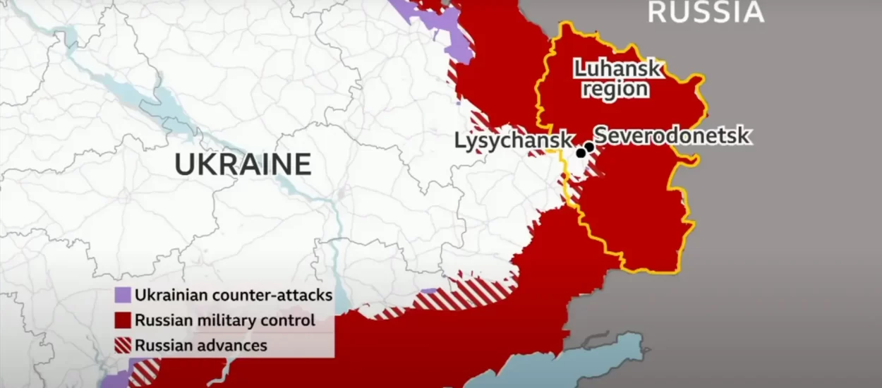 Rusija: ofenziva u smjeru Sjeverodonjecka razvija se uspješno