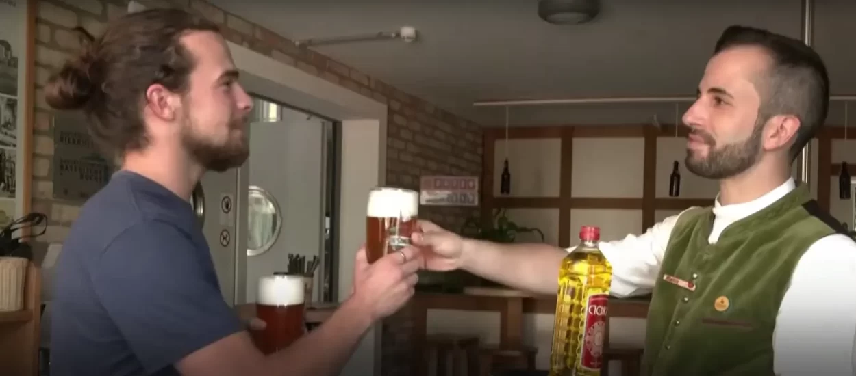 Njemačka pivovara trampi litru piva za litru suncokretovog ulja | VIDEO