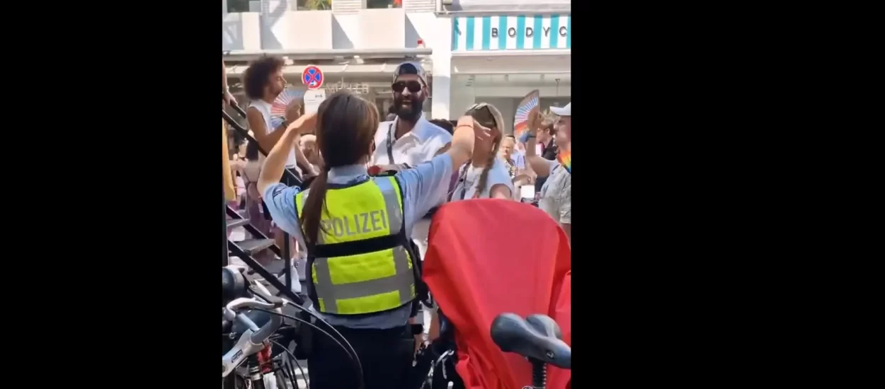Njemačka policajka čaga u ritmu Parade ponosa | VIDEO