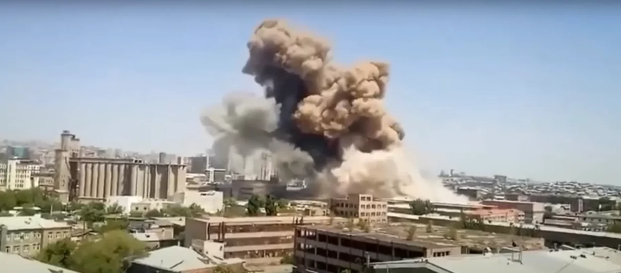 Masivna eksplozija pirotehnike potresla Erevan | VIDEO