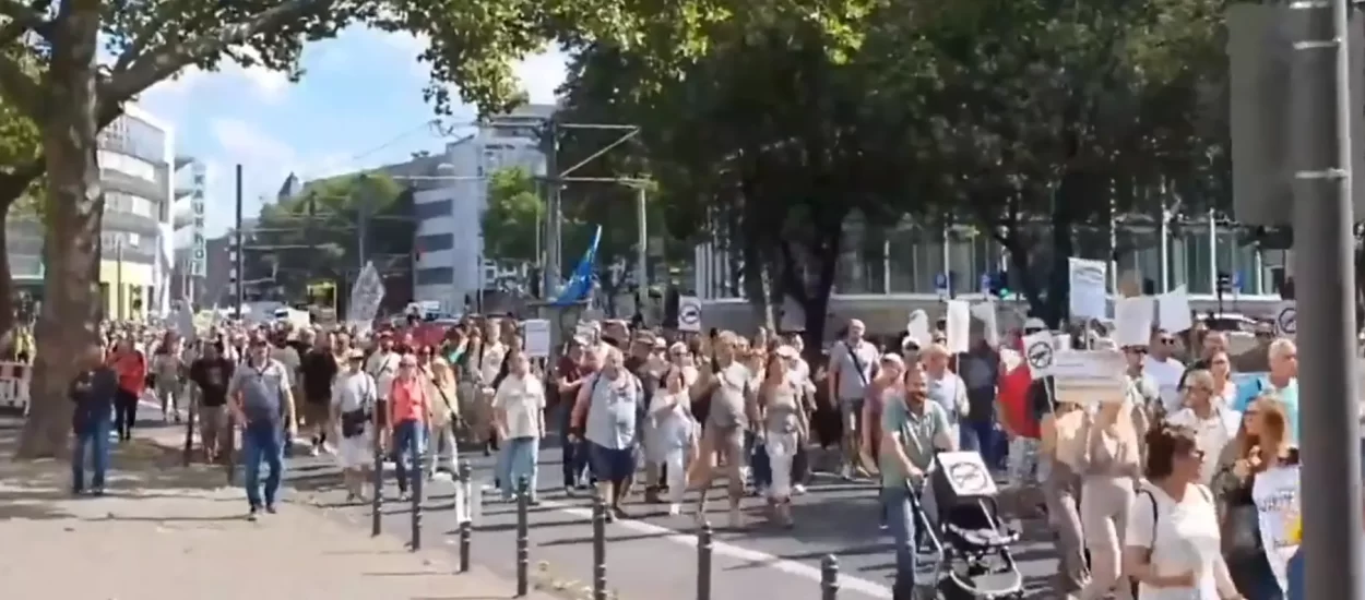 Proruski prosvjed u Kölnu | VIDEO