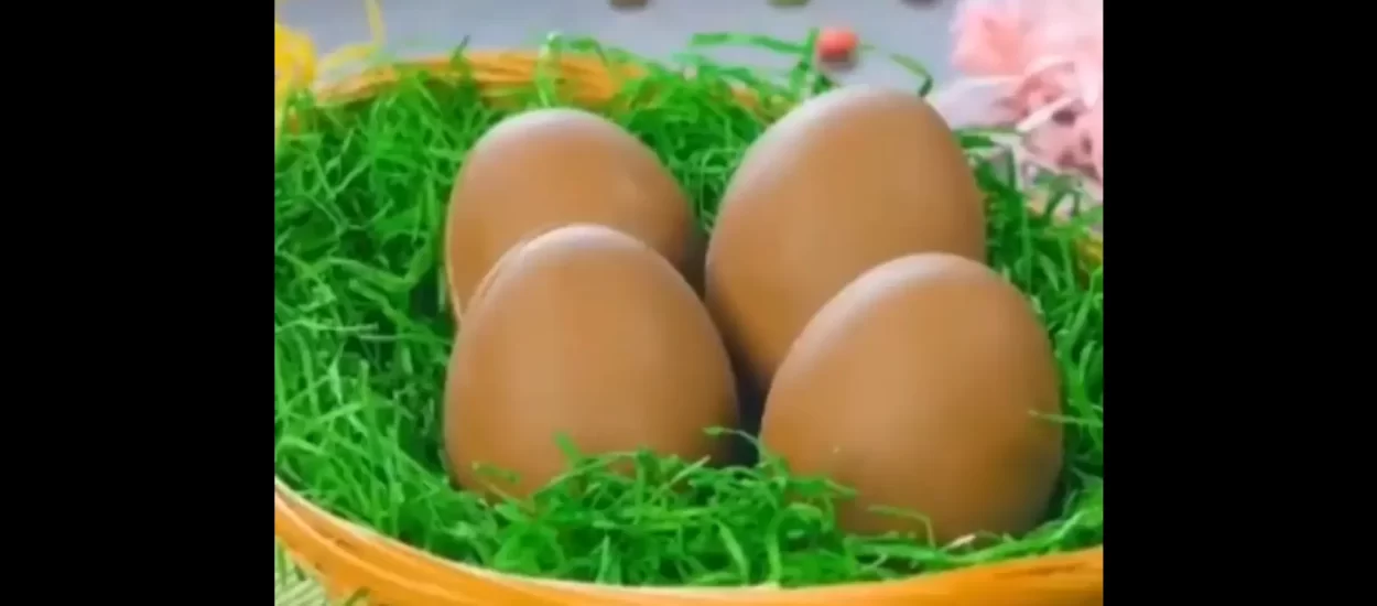 Izrada čokoladnog uskršnjeg jaja | VIDEO