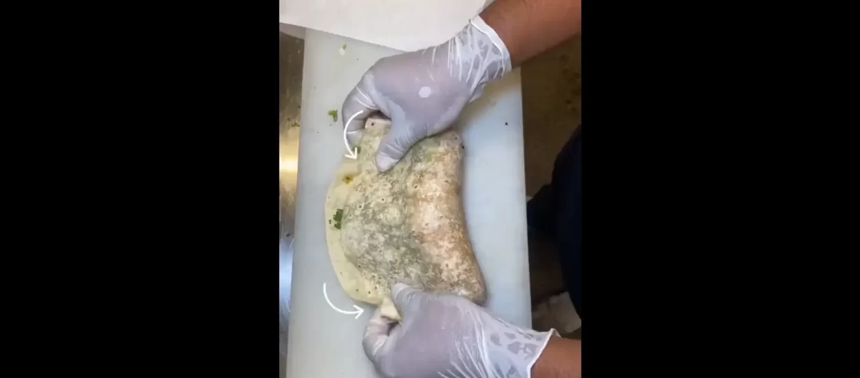 Motanje burrita | VIDEO