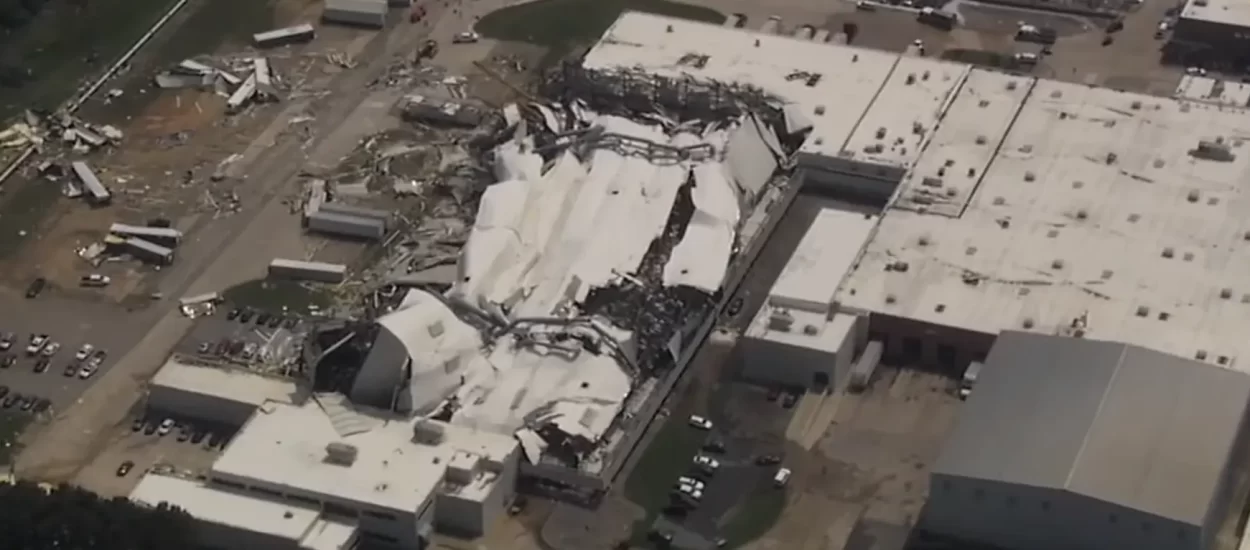 Tornado poharao jedan od najvećih pogona Pfizera | VIDEO