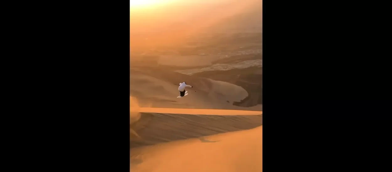 Skijanje na pijesku | VIDEO