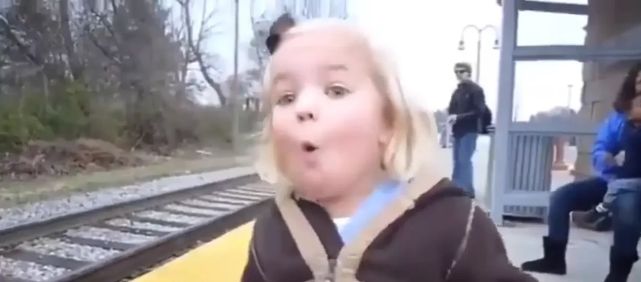 Djevojčica ustreptala zbog vožnje vlakom | VIDEO