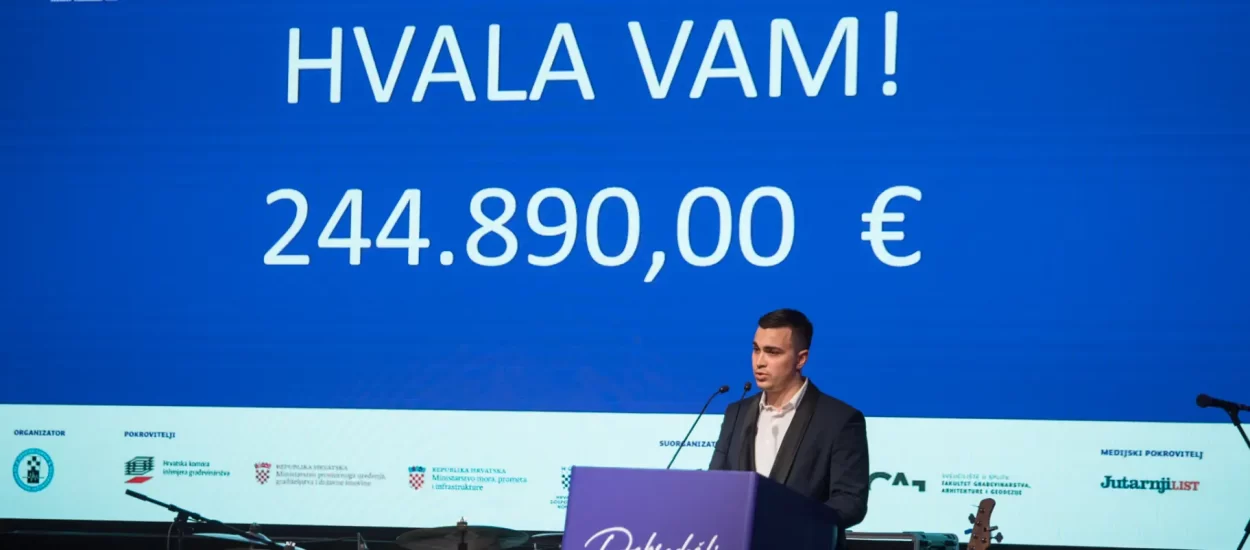 Građevinari prikupili 200 tisuća eura za dječju hematoonkologiju KBC-a Zagreb