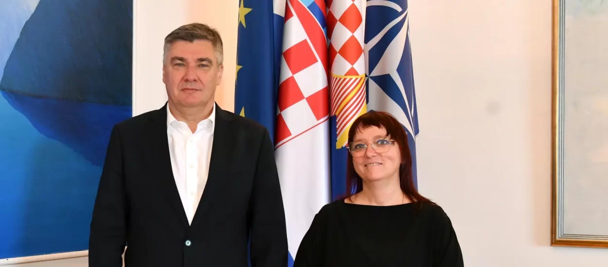Predsjednik Milanović i Helena Bulaja Madunić poveli razgovor o razvoju humanoidnog AI-a
