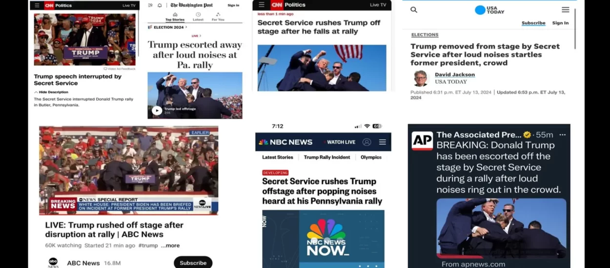 Prezir, osude ‘novogovora’ američkih medija | pokušaj atentata na Trumpa