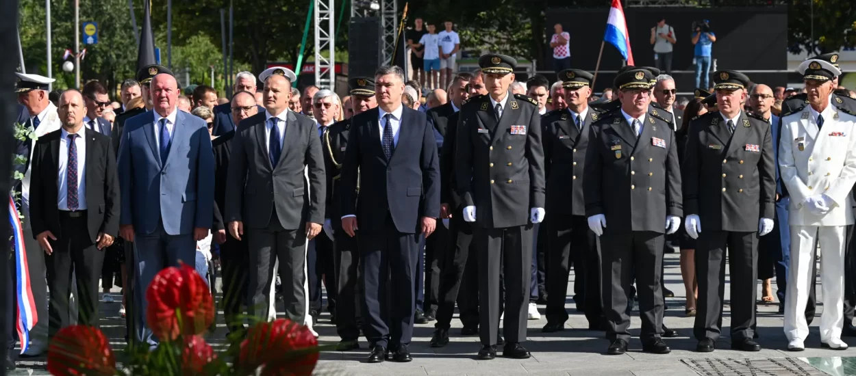 Govor predsjednika Milanovića povodom obilježavanja Dana pobjede | FOTO