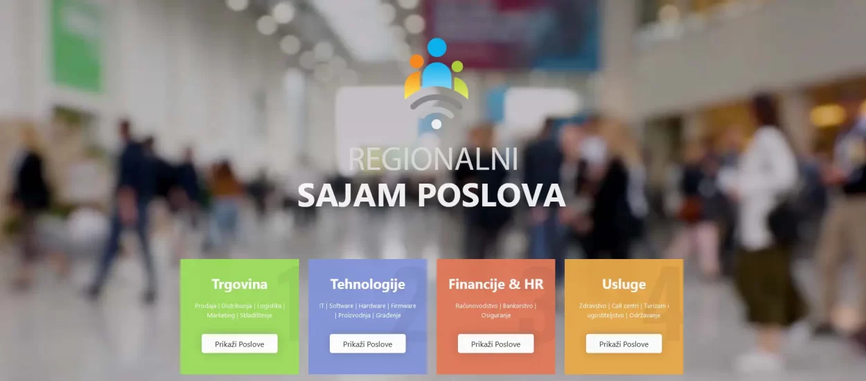 Pronađite prvi, bolji ili dodatni posao – odmah, lako i online! | 15. Regionalni sajam poslova