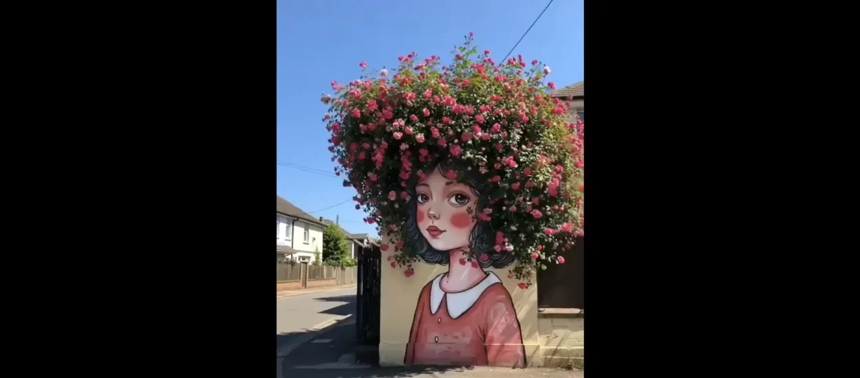 Dražesni, umjetnom inteligencijom generirani Street Art | VIDEO